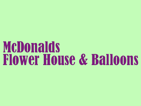 Mcdonald Flower House