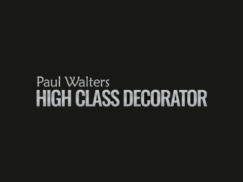Paul Walters High Class Decorator