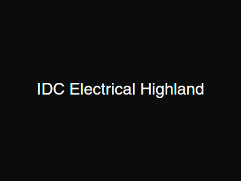 Idc Electrical (Highland) Ltd